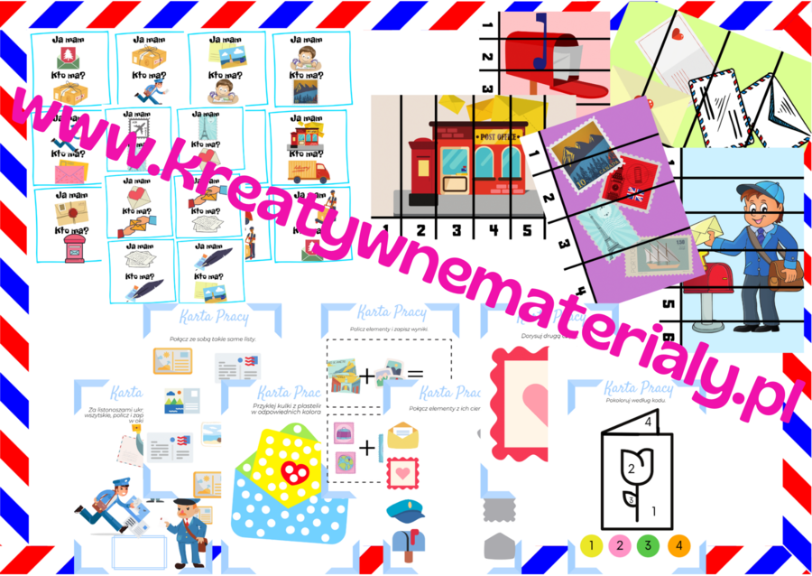 Dzień Poczty Polskiej (Scenariusz zajęć + materiały)