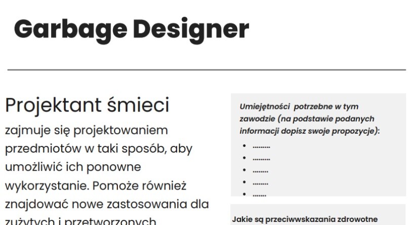 Zawody przyszłości