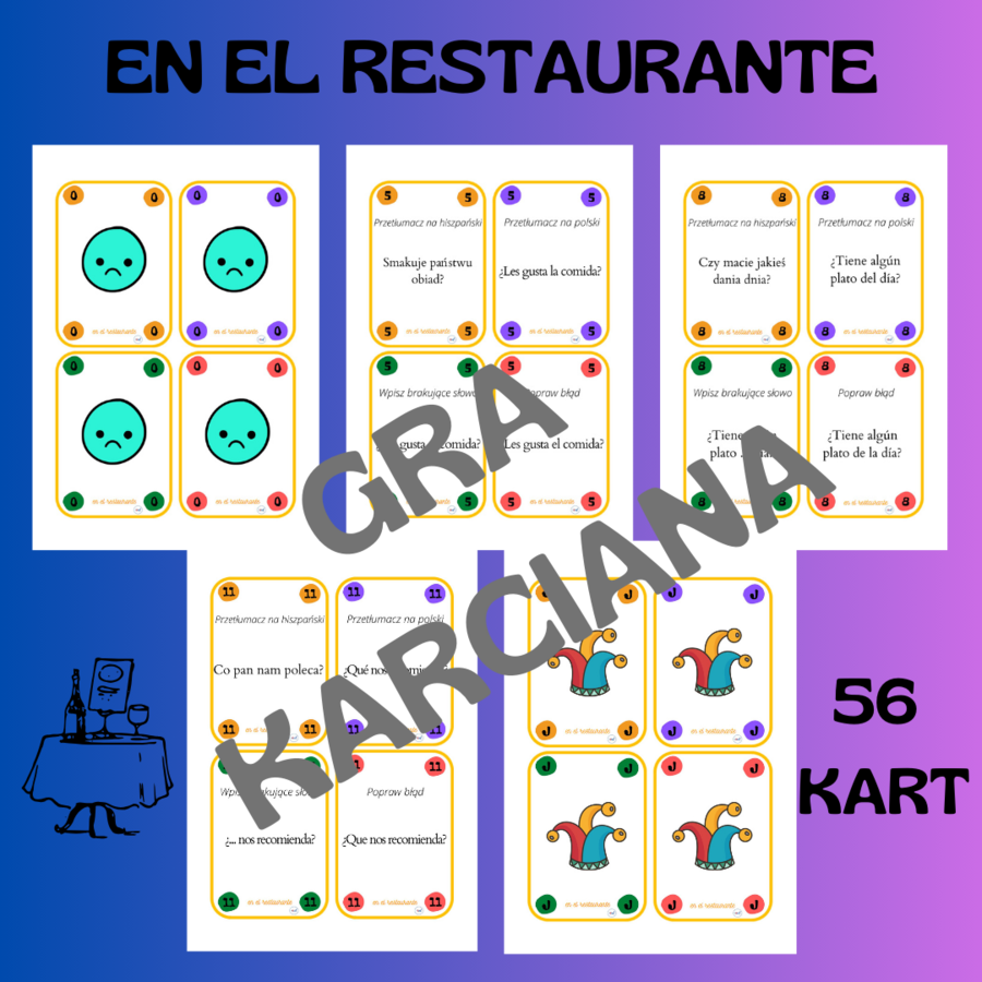 EN EL RESTAURANTE / GRA KARCIANA