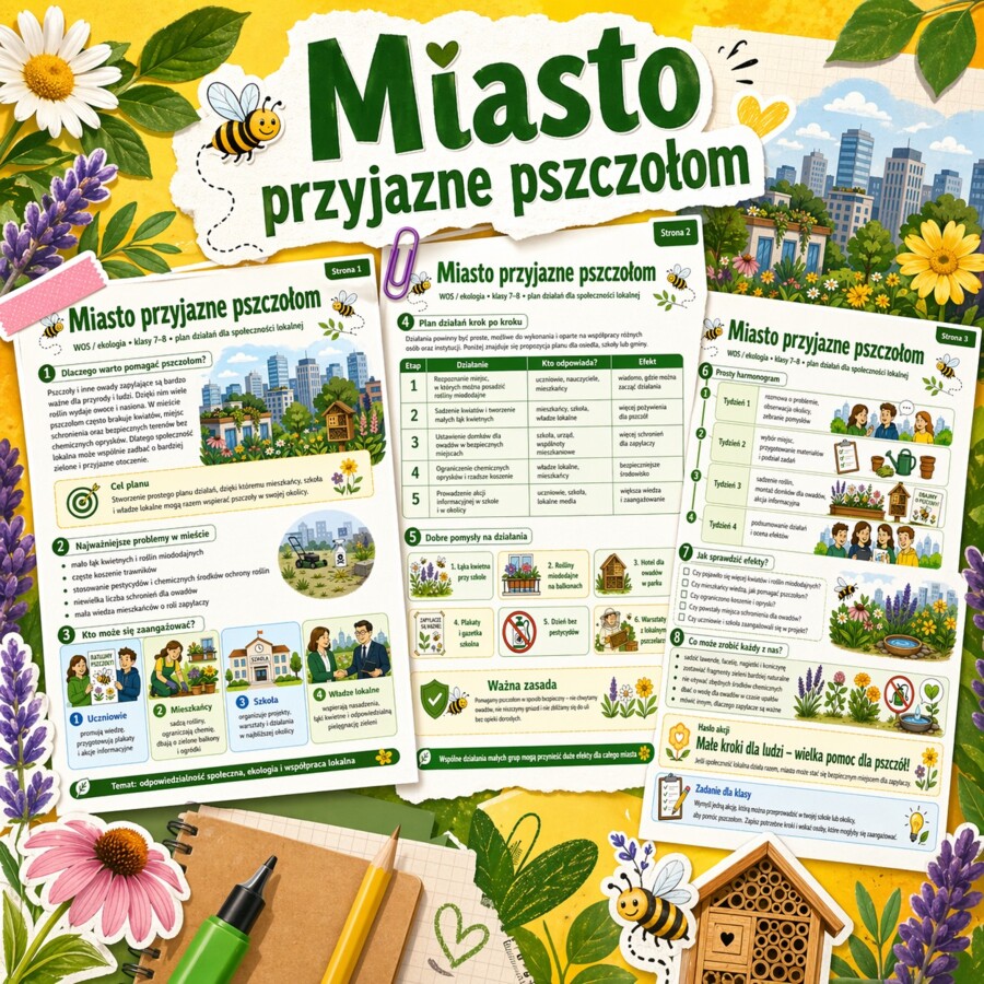 Miasto przyjazne pszczołom