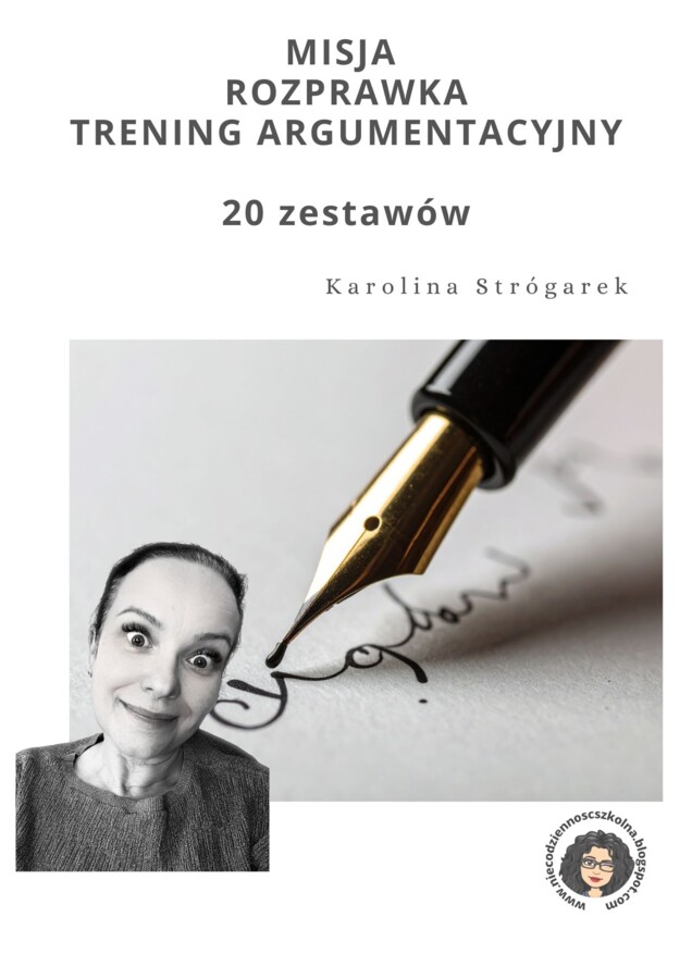 MISJA  ROZPRAWKA TRENING ARGUMENTACYJNY  20 zestawów