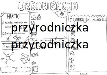 Klasa 7. Geografia. Karta pracy - urbanizacja