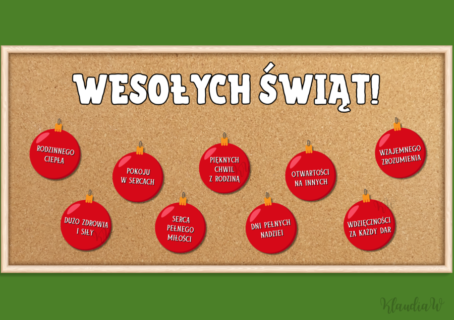 „WESOŁYCH ŚWIĄT!” - gazetka szkolna