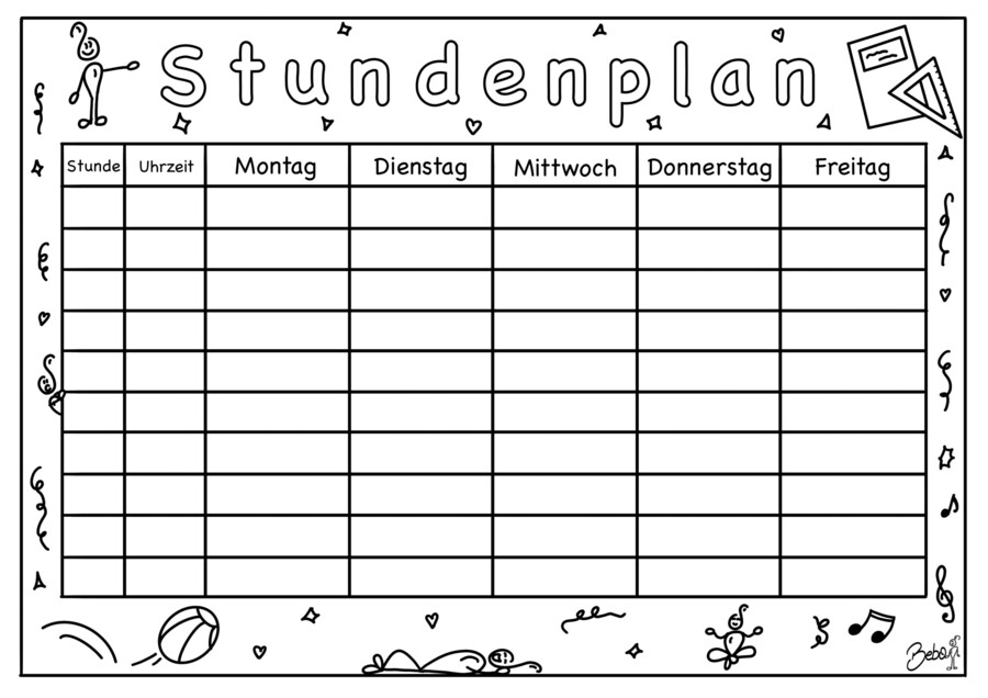 Stundenplan