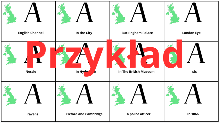 Great Britain- gra karciana