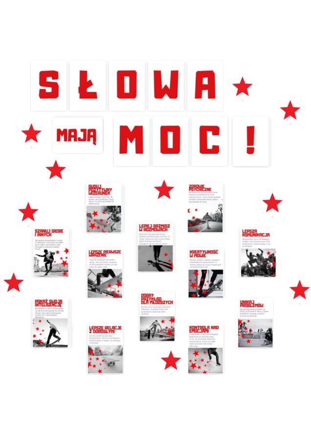 Gazetka szkolna + PREZENTACJA na godzinę wychowawczą - Słowa mają moc! - Kultura języka, wulgaryzmy