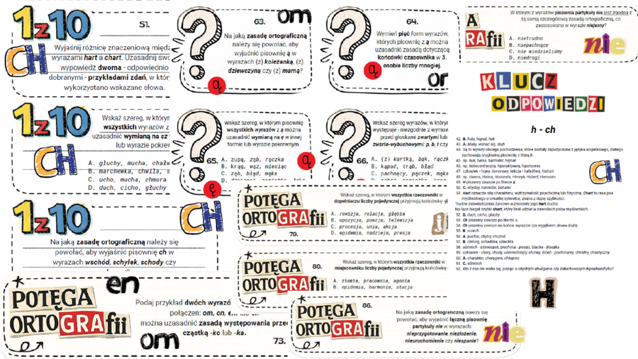 1z10 potęga ortoGRAfii