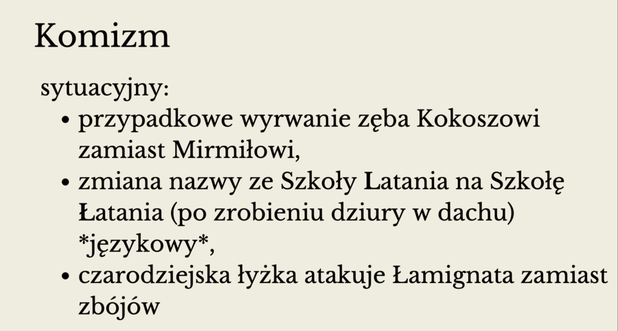 Prezentacja powtórzeniowa przed E8 – ,,Kajko i Kokosz. Szkoła Latania"