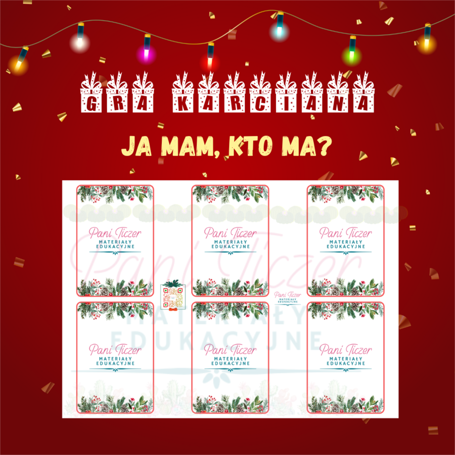 Świąteczna gra JA MAM...KTO MA...?