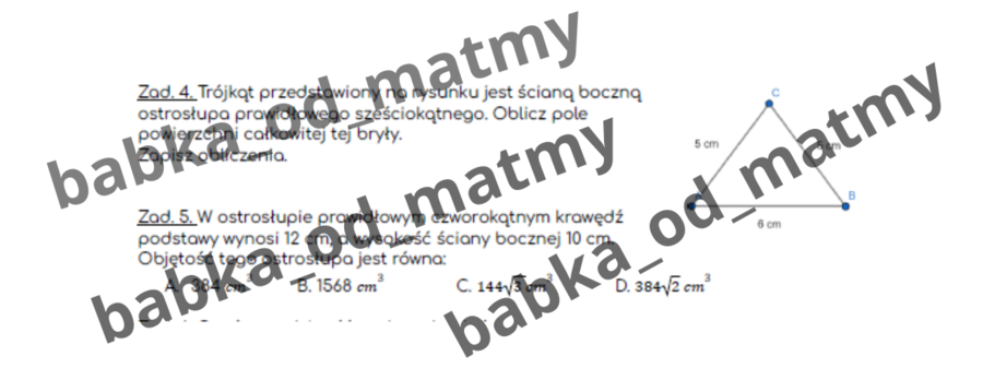 W 10 tygodni do E8 – E8 matematyka – Powtórki na MAXA (dział 8)