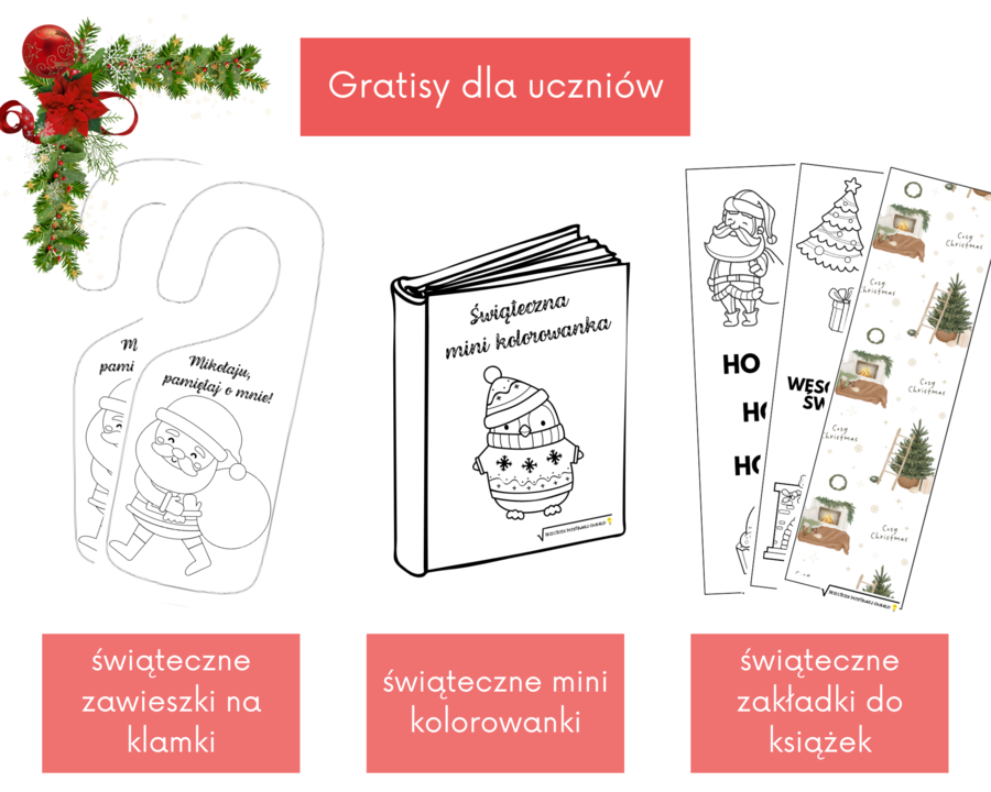 Matematyczny pakiet świąteczny (klasy 4-8)