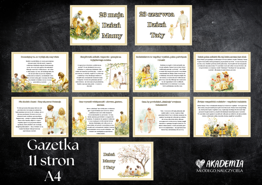 DZIEŃ MAMY I TATY - GAZETKA