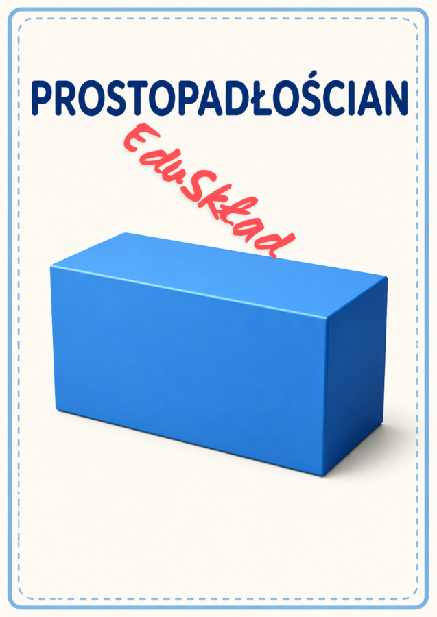 Bryły geometryczne – pakiet kolorowych plakatów do druku