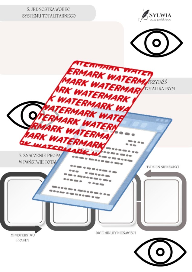 📒Notatnik maturalny "Rok 1984" George Orwell