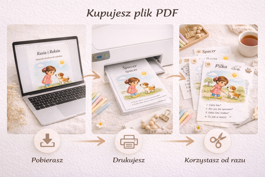 Kasia i Reksio – książeczka obrazkowa dla 3-latków