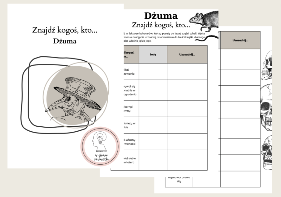 Znajdź kogoś, kto... Dżuma