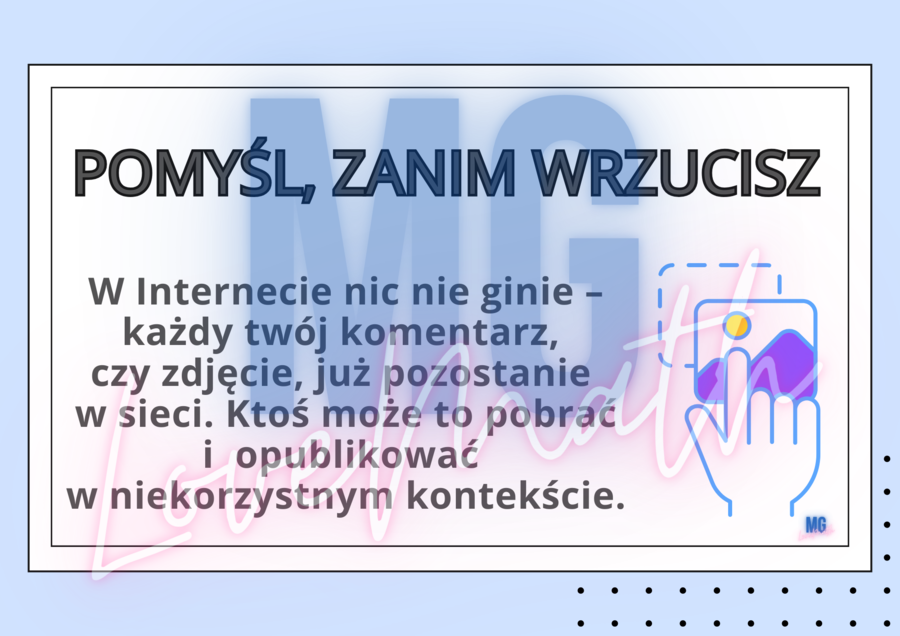 Podstawowe zasady bezpieczeństwa w sieci - gazetka do pracowni komputerowej, prezentacja