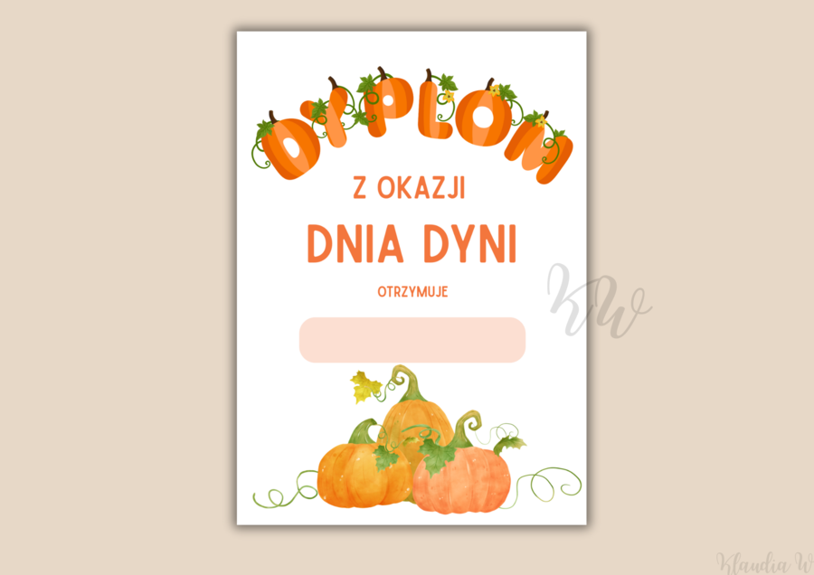 DZIEŃ DYNI - ZESTAW