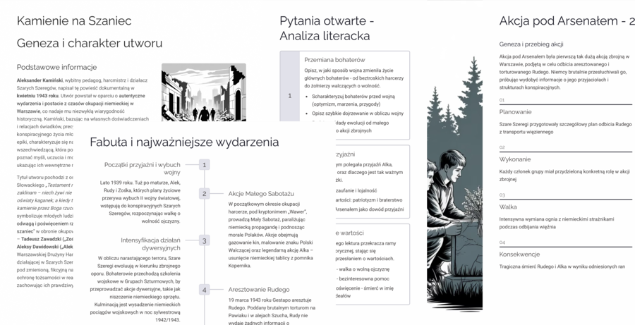 Kamienie na szaniec – Mega Pakiet Egzaminacyjny