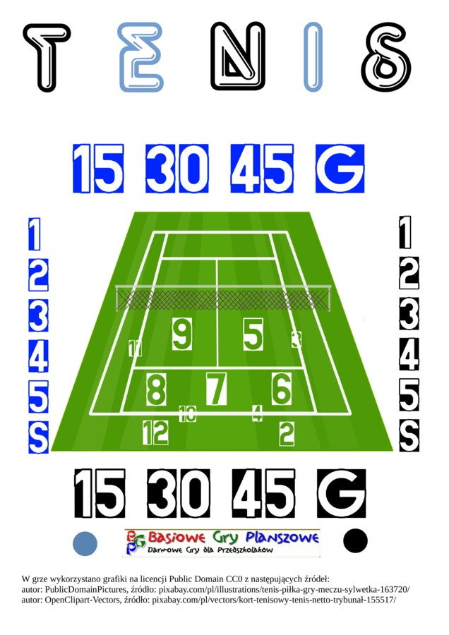 Tenis – Gra planszowa
