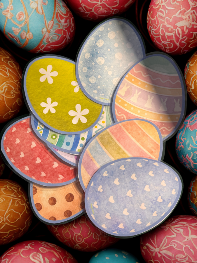 WIELKANOC - szukanie pisanek matematyka E8 - nauka i zabawa - egzamin ósmoklasisty - BONUS: girlanda