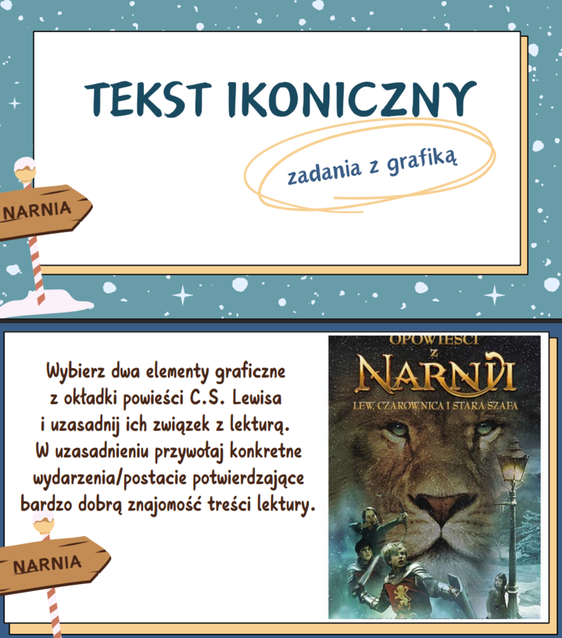 "Opowieści z Narnii" - ZADANIA EGZAMINACYJNE