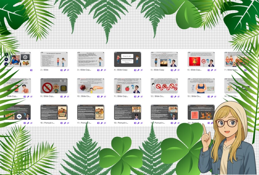 Prezentacja multimedialna w genial.ly „Jak planować dietę chorych? ". Edukacja zdrowotna. Klasa 7. Dział „Nasze odżywianie".