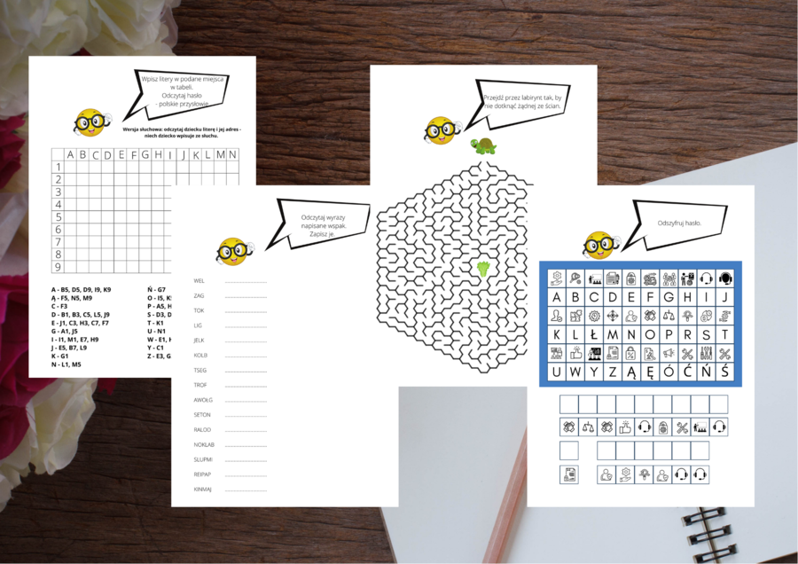 ĆWICZENIA NA KONCENTRACJĘ – KL. 4-6 CZ. 2