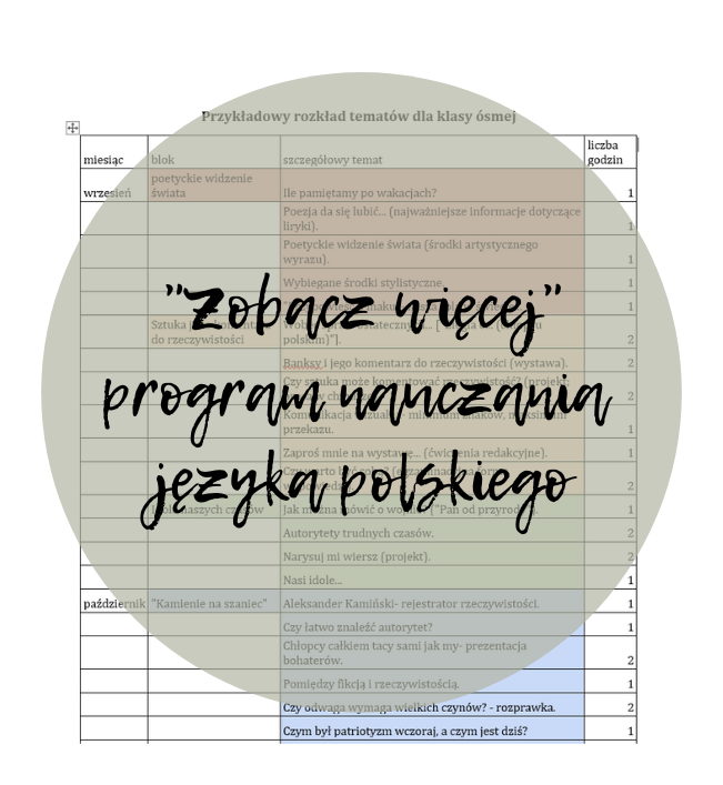 Program własny "Zobacz więcej"