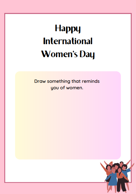 ANGIELSKIE KARTY PRACY NA DZIEŃ KOBIET SZKOŁA PODSTAWOWA 5 English Language Learning Worksheets on the Theme of Women's Day