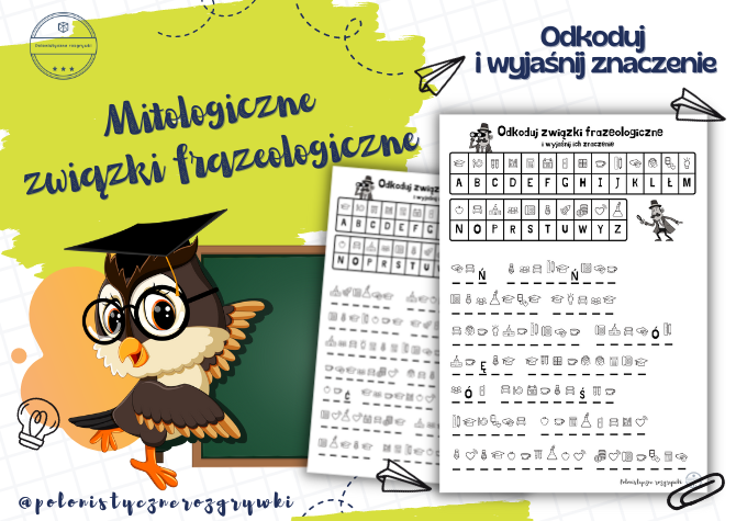 Mitologia. Związki frazeologiczne