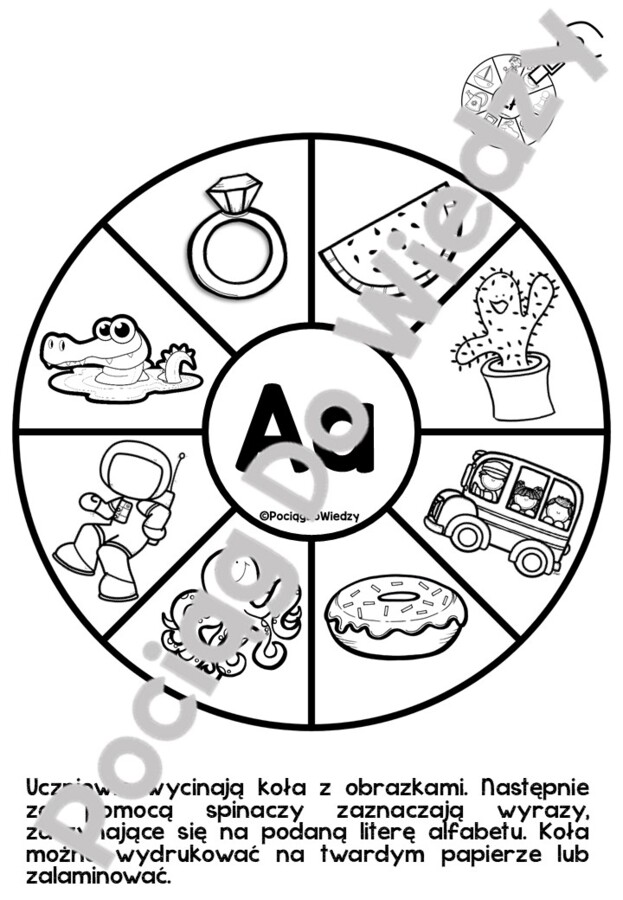 Alfabet - Odgaduję wyrazy