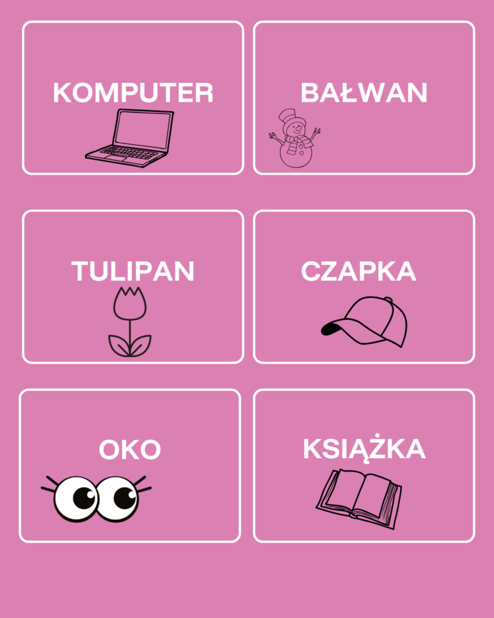 Gra "Czółko"- rzeczownik.