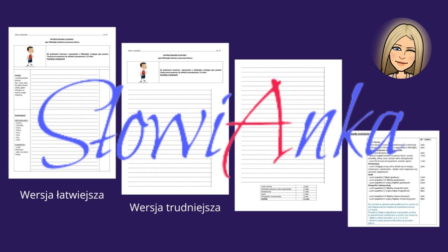 Zestaw materiałów dydaktycznych do omówienia lektury “Mikołajek” + PREZENTACJA GRATIS