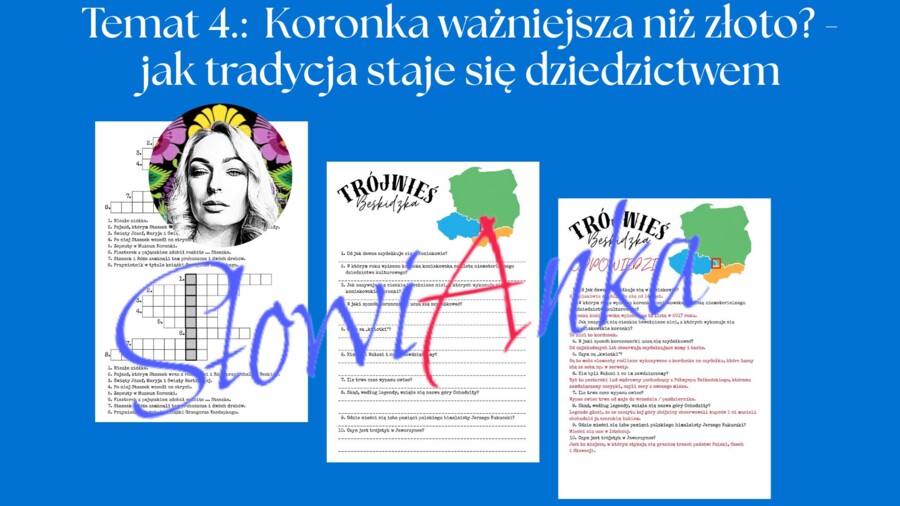 Zestaw materiałów dydaktycznych do omówienia lektury „Koronkowa robota” Grzegorza Kasdepkego + PREZENTACJA GRATIS