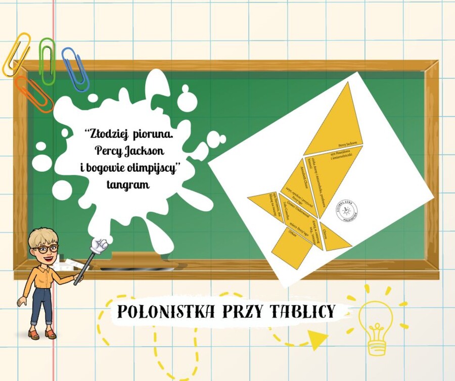 "Złodziej pioruna. Percy Jackson i bogowie olimpijscy" tangram