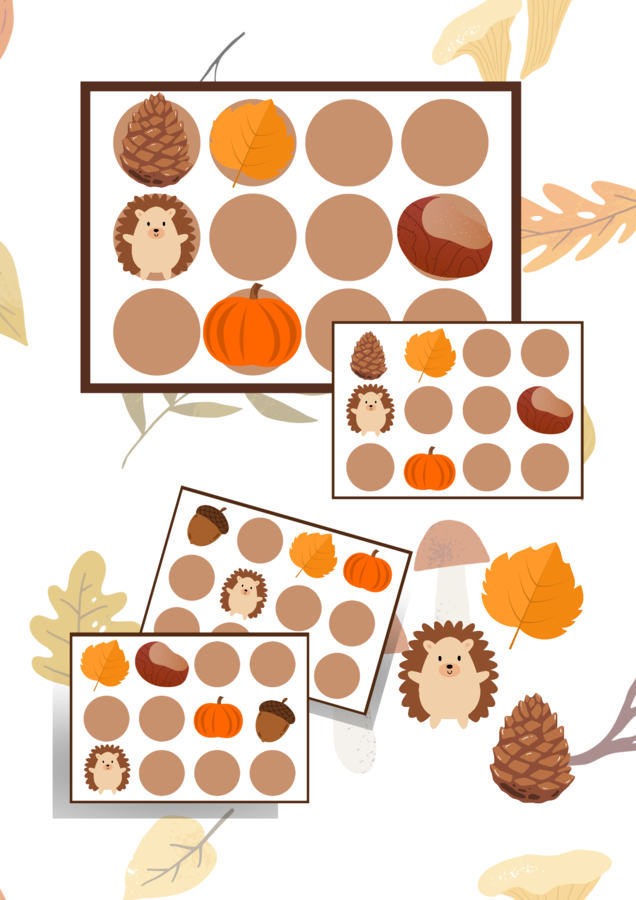 JESIENNE KODOWANIE NA PLANSZY