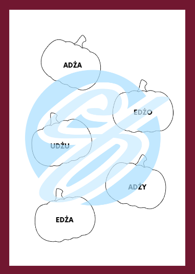 Jesienna logopedia – ćwiczenia logopedyczne z logotomami dla szeregu szumiącego (sz, ż, cz, dż)