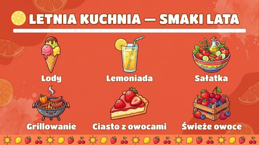 Lato – gazetka szkolna i zestaw 20 plansz edukacyjnych do druku