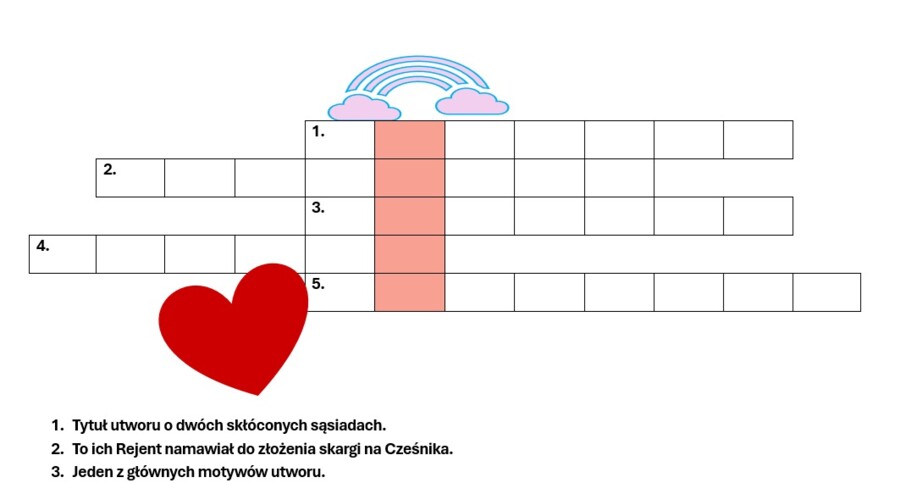 Krzyżówki z "Zemsty"