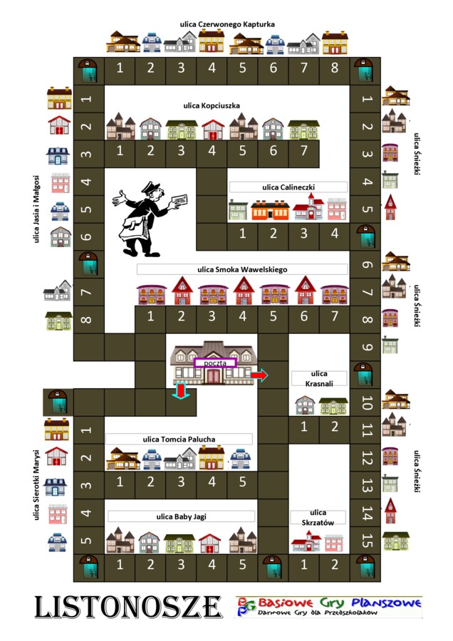 Listonosze – Gra planszowa