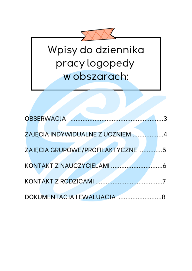 Logopeda w szkole średniej – przykładowe wpisy do dziennika