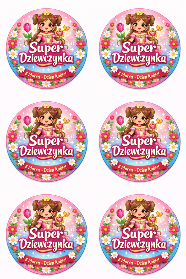 Dzień Kobiet- medale i dyplomy