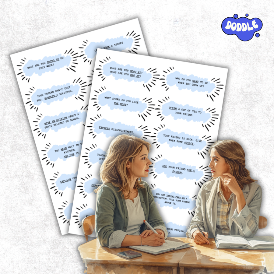 Speaking Flashcards - Po Egzaminie Ósmoklasisty