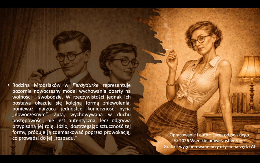 Młodziakowie - pozory nowoczesności w "Ferdydurke"