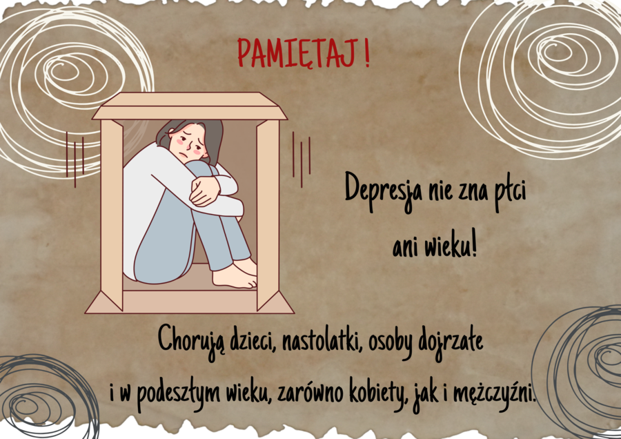 Dzień Walki z Depresją - gazetka ścienna.