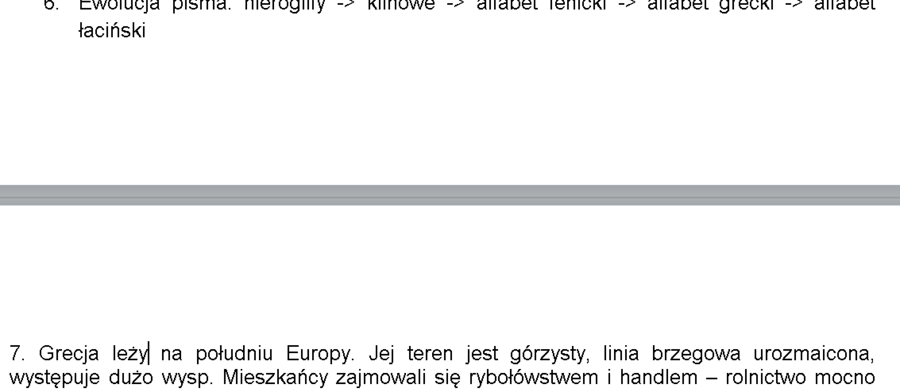 Notatki - starożytność