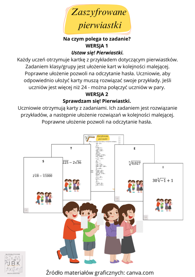 Zaszyfrowane pierwiastki