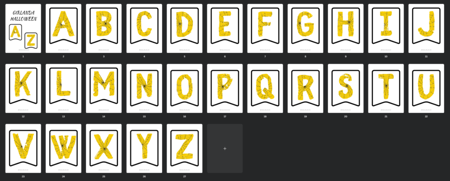Girlanda Halloween