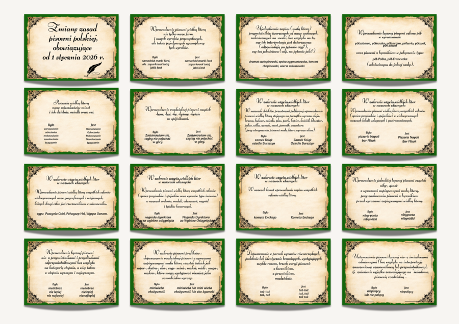 Nowe zasady pisowni 2